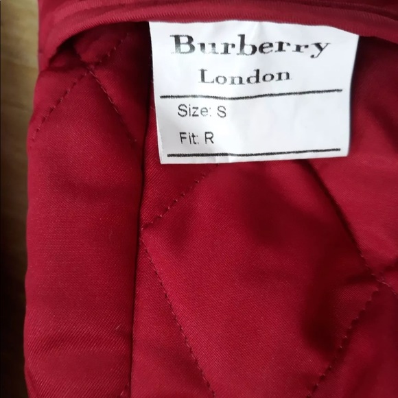 Burberry London Nova Chk Quilted Jacket Size Sm - Picture 5 of 8